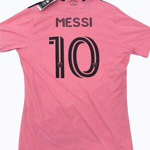 adidas Pink Messi Jersey